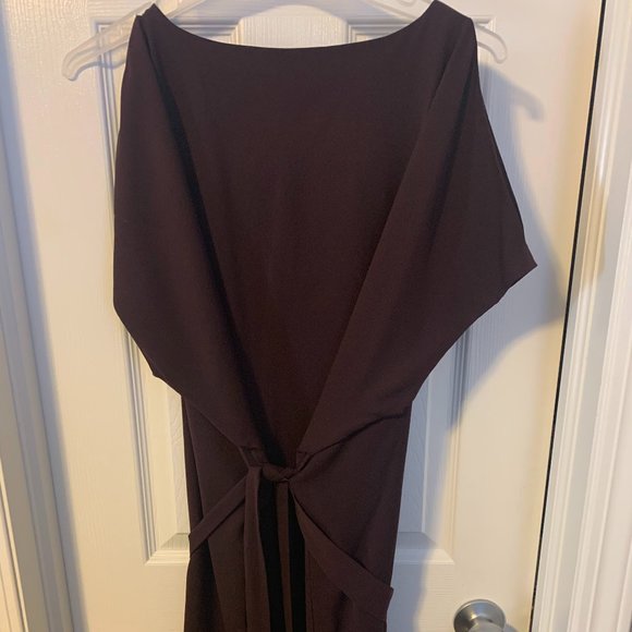 Purple cold shoulder dress - Picture 1 of 3